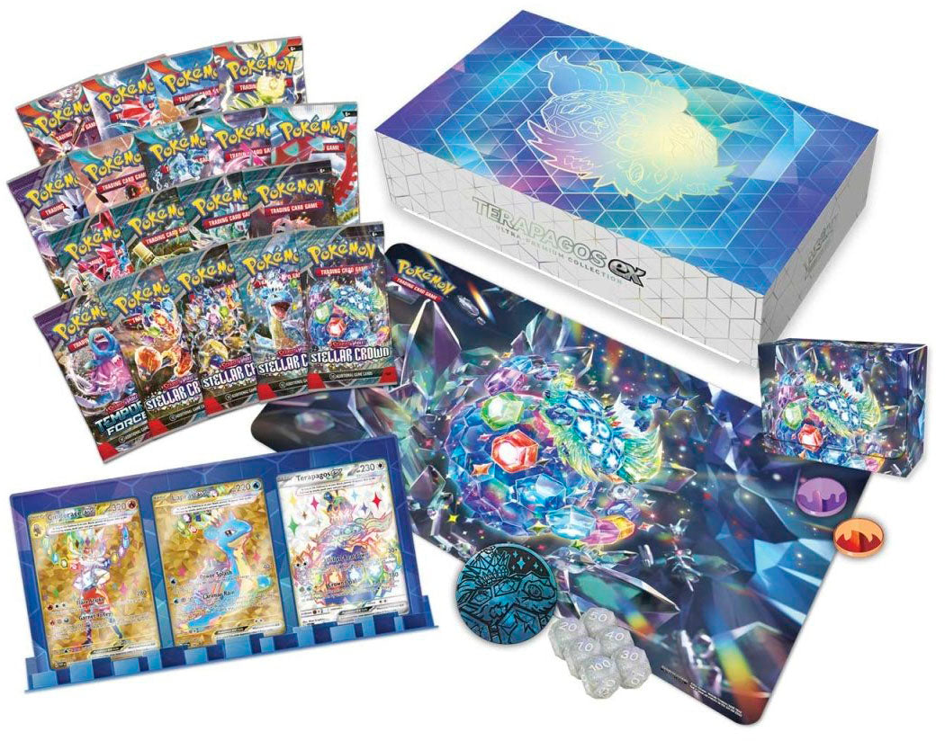 Pokemon TCG: Scarlet & Violet - Terapagos ex Ultra Premium Collection