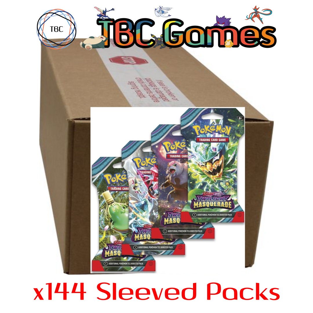 Pokemon TCG: Scarlet & Violet - Twilight Masquerade Sleeved Booster Pa TBC Games Pokemon TCG: Scarlet & Violet - Twilight Masquerade Sleeved Booster Pa TBC Games
