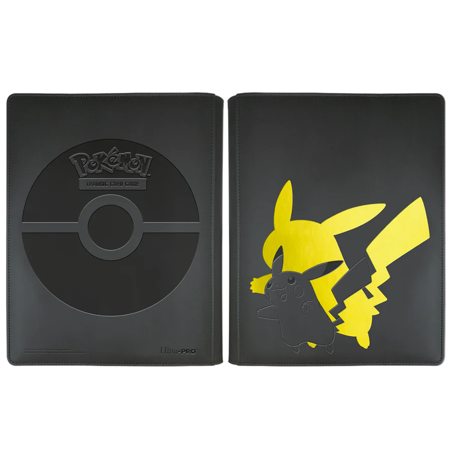 Ultra Pro: Pokemon Pikachu Elite Series PRO Card Binder 9 Pocket Zippered