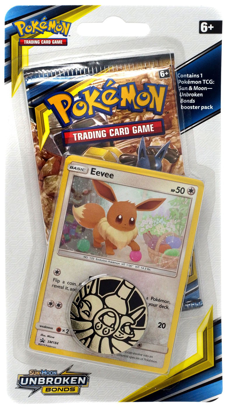 Pokemon TCG: Sun & Moon - Unbroken Bonds 1 Pack Blister (Eevee)