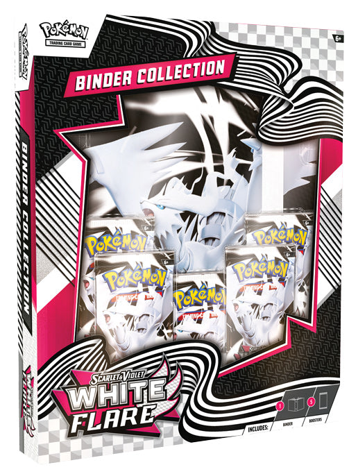 Pokemon TCG: Scarlet & Violet - White Flare Binder Collection Box