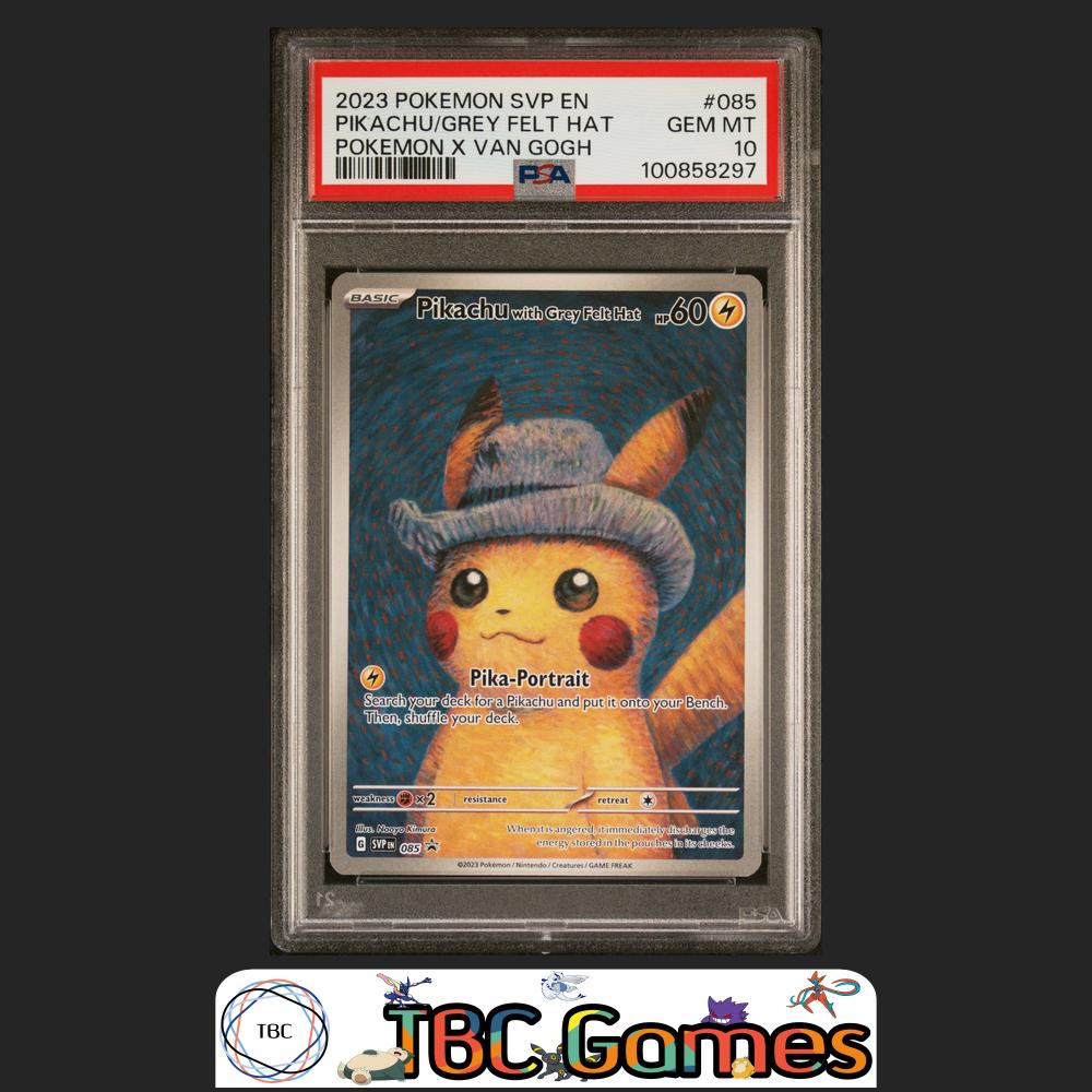 PSA10 ゴッホピカチュウ Pikachu プロモ grey felt hat PSA10鑑定済】Pikachu with Grey Felt Hat/ゴッホピカチュウ