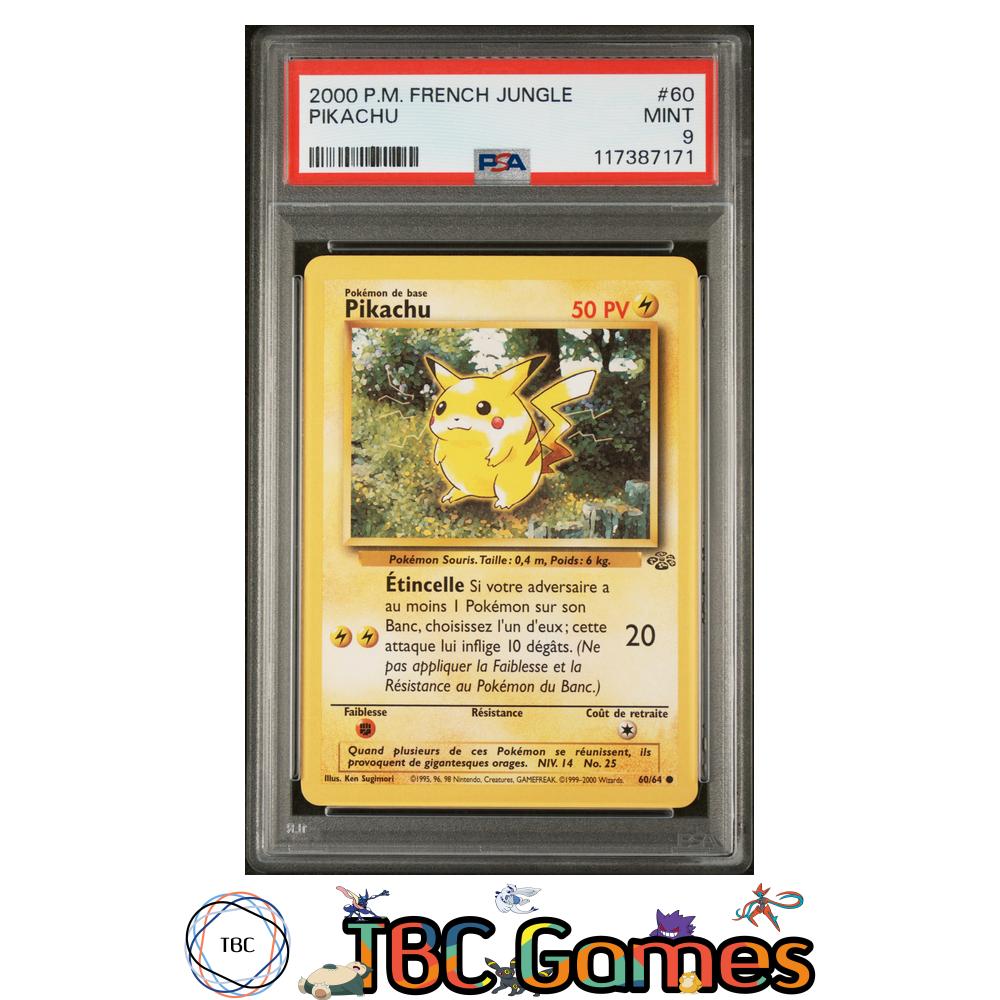 pikachu pokemon card 60/64 Pokemon - Pikachu 60/64 1st Edition Jungle
