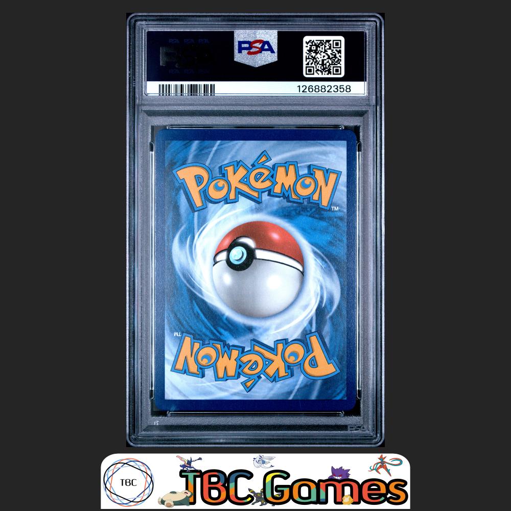 Rocket's Mewtwo ex Destined Rivals #240 Hyper Rare PSA 10 Back