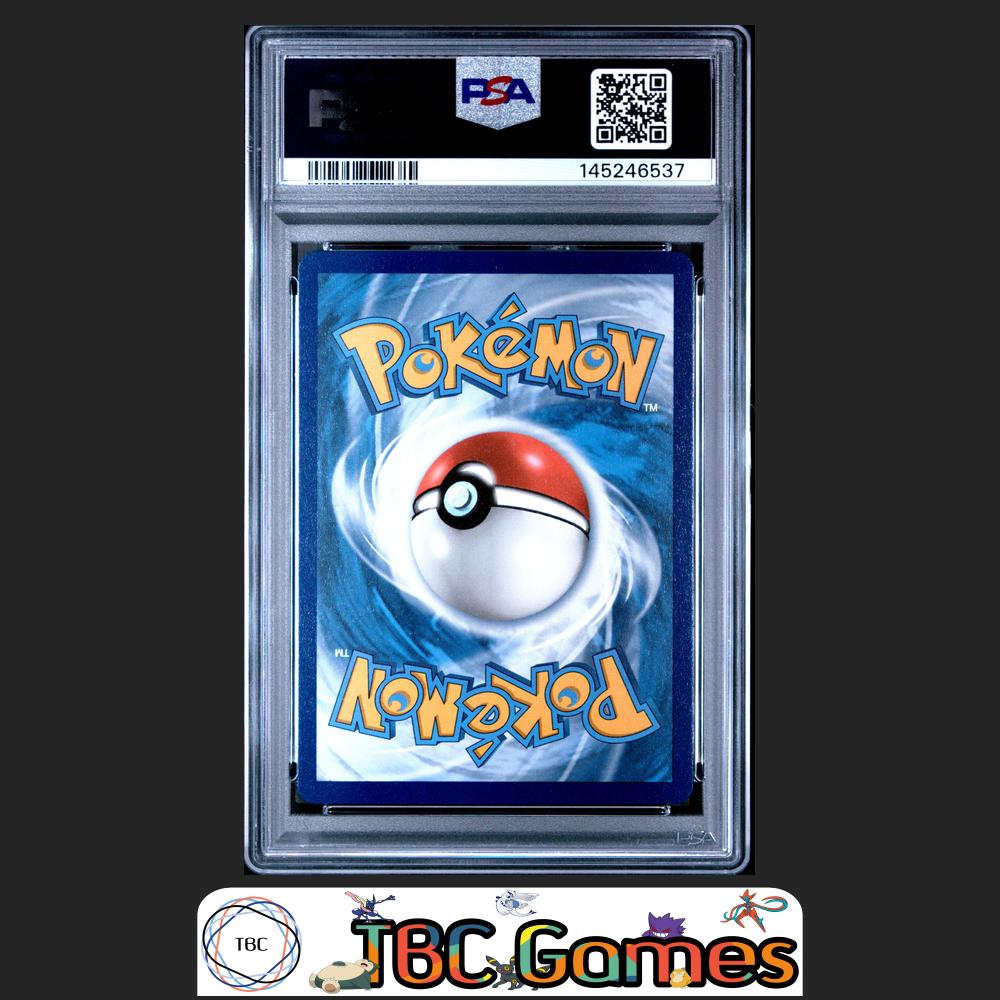 Glaceon GX Hidden Fates SV55 PSA 10 Back