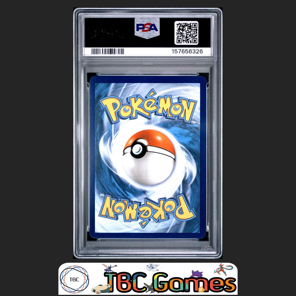 Mega Charizard X ex Pokemon Phantasmal Flames #109 Ultra Rare PSA 9 Back