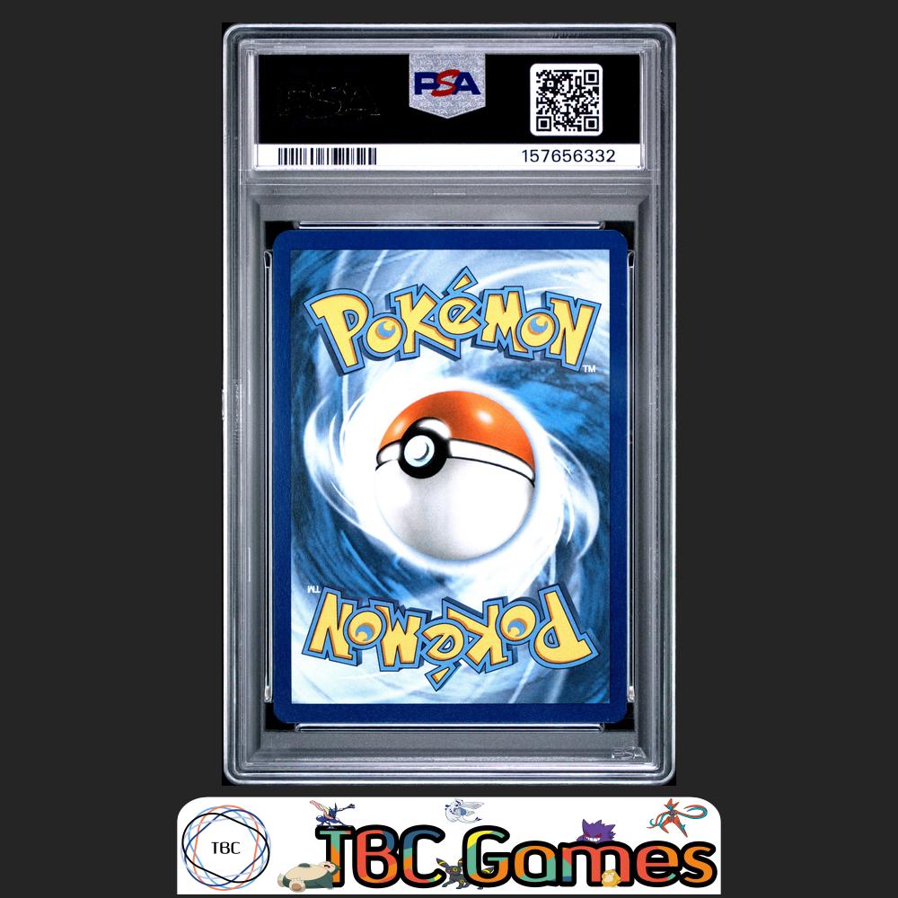 Paldean Wooper Pokemon Phantasmal Flames #102 Illustration Rare PSA 9 Back