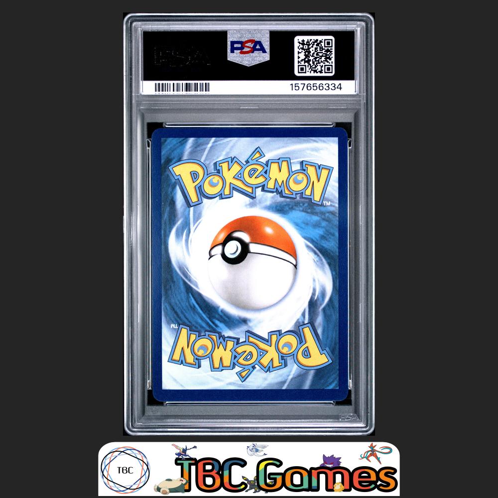 Paldean Wooper Pokemon Phantasmal Flames #102 Illustration Rare PSA 9 Back