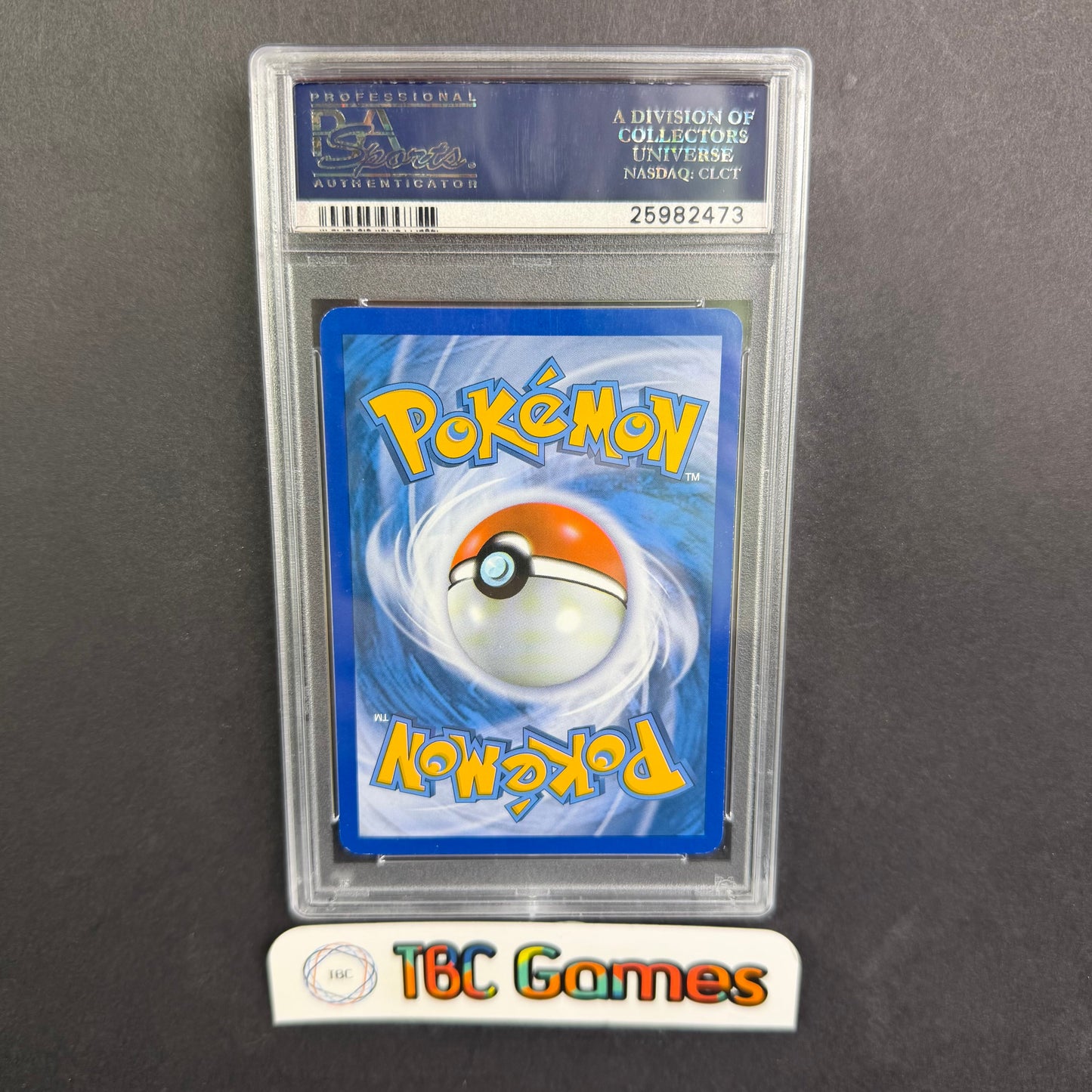 Charizard Legendary Treasures Holo #19 PSA 9 Back