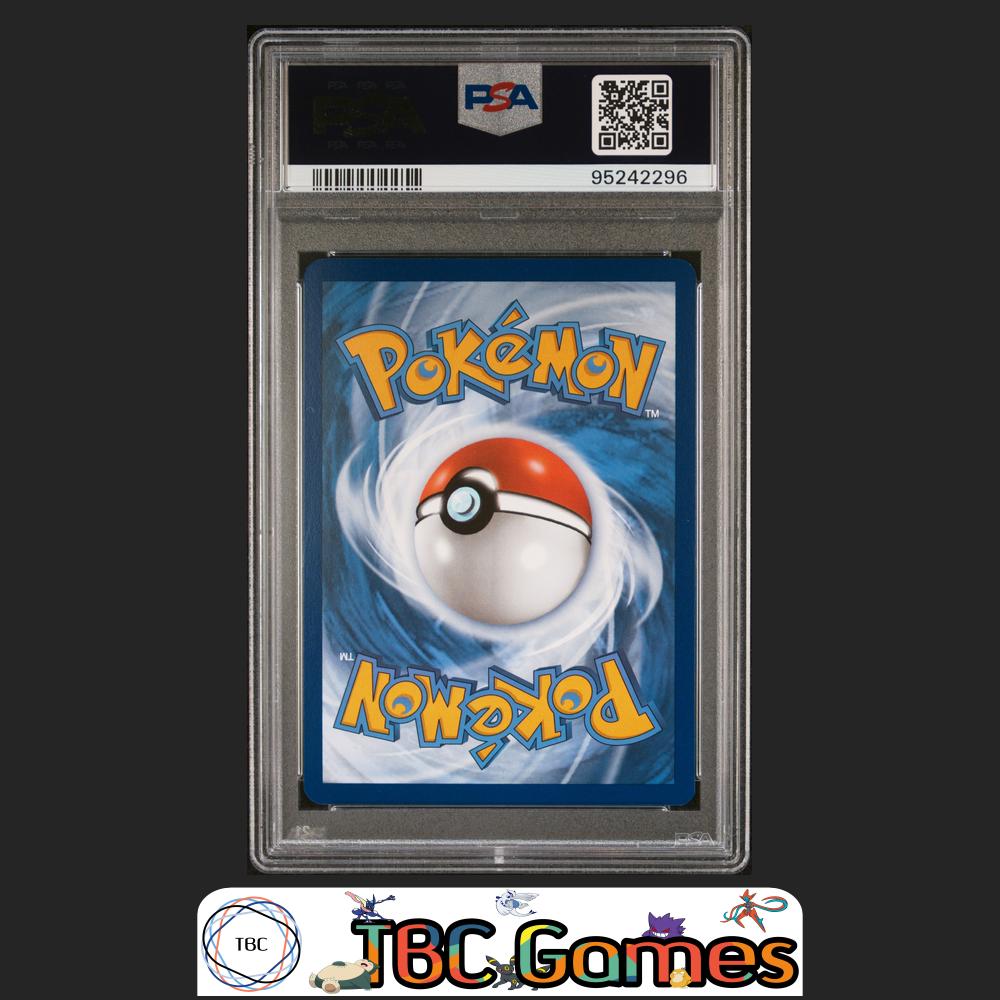 Entei Paldean Fates #112 Shiny Rare PSA 10 Back