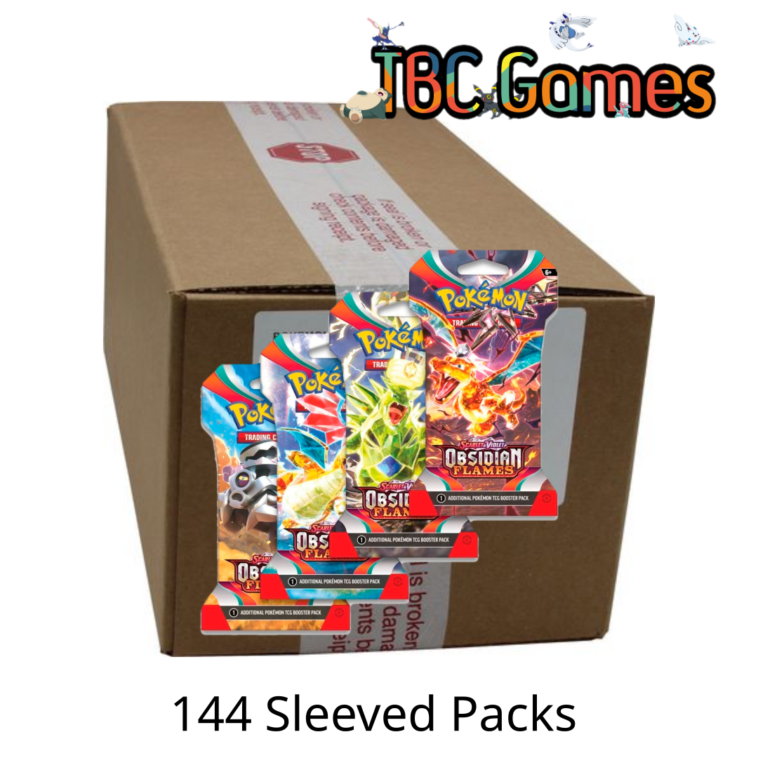 Pokemon TCG: Scarlet & Violet - Obsidian Flames Sleeved Booster Pack S TBC Games Pokemon TCG: Scarlet & Violet - Obsidian Flames Sleeved Booster Pack S TBC Games