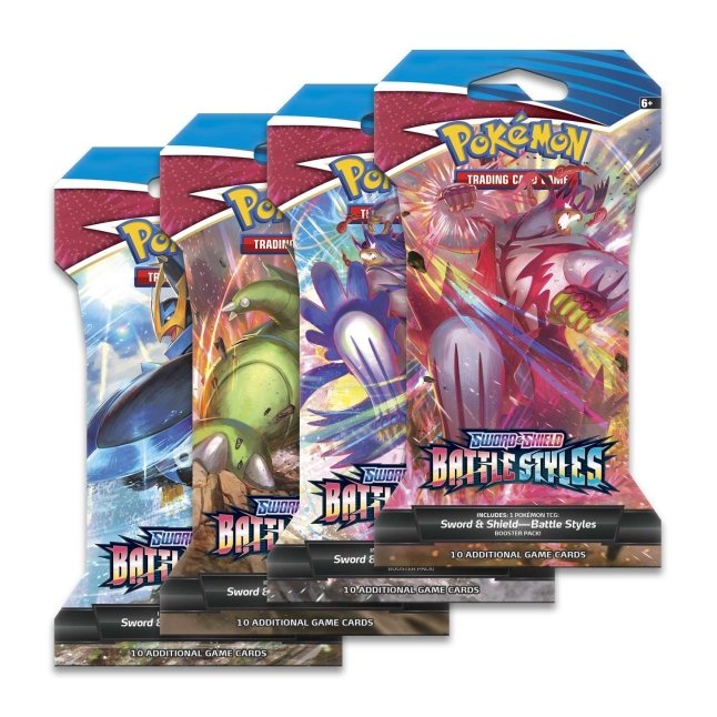 Pokemon TCG: Sword & Shield - Battle Styles Sleeved Booster Pack