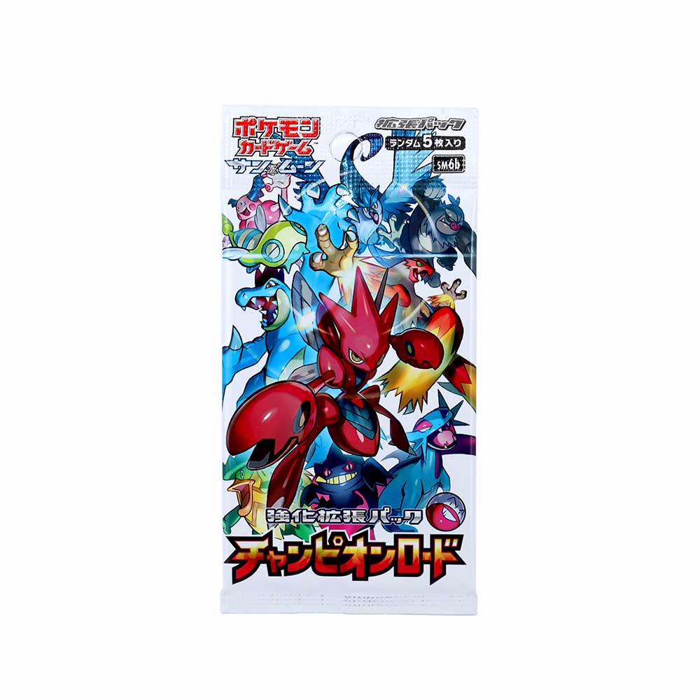 Pokemon TCG: Sun & Moon - Champion Road sm6b Japanese Booster Box