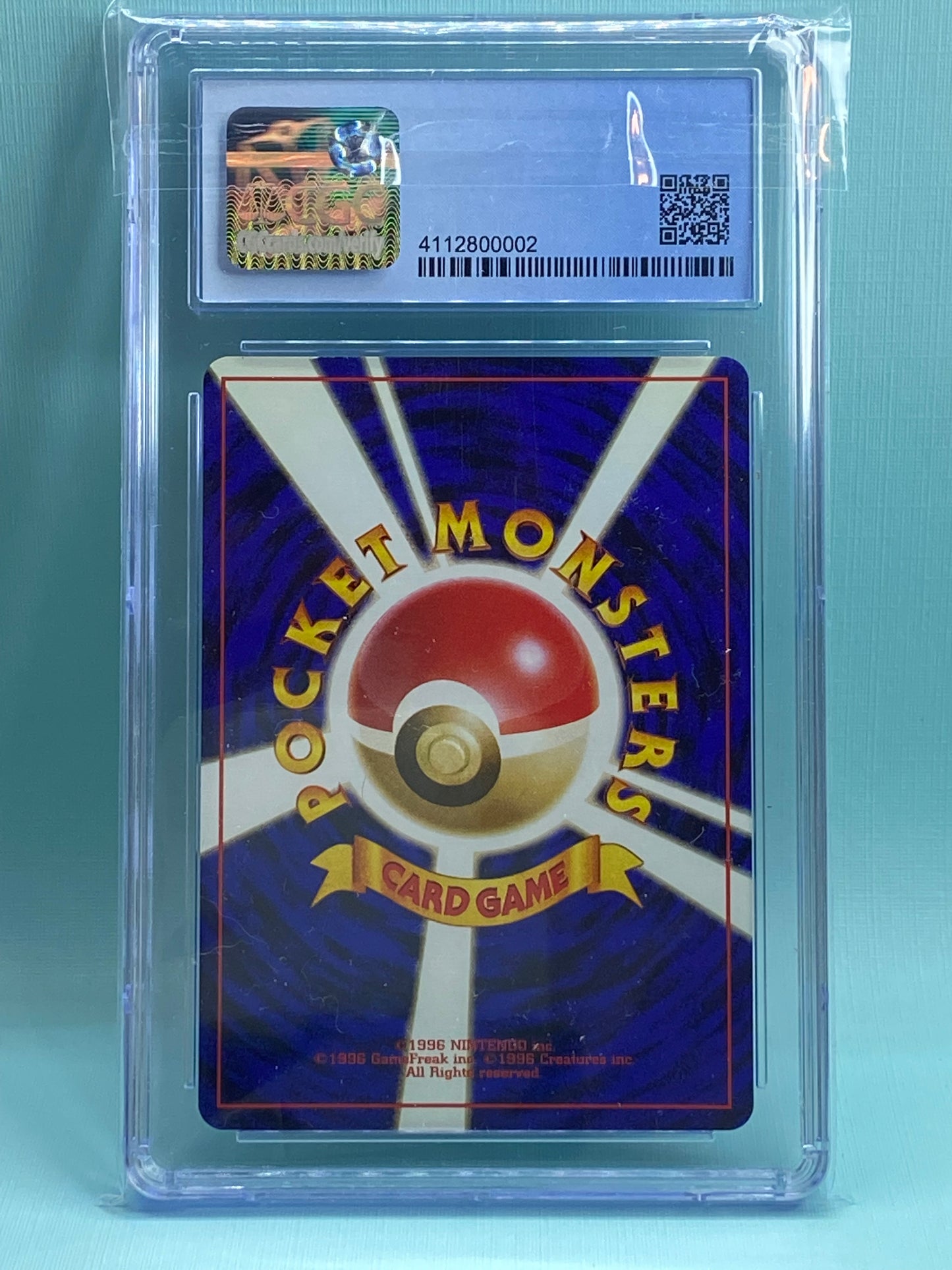 Rocket's Mewtwo Gym Challenge from the Darkness Holo Japanese CGC 9.5