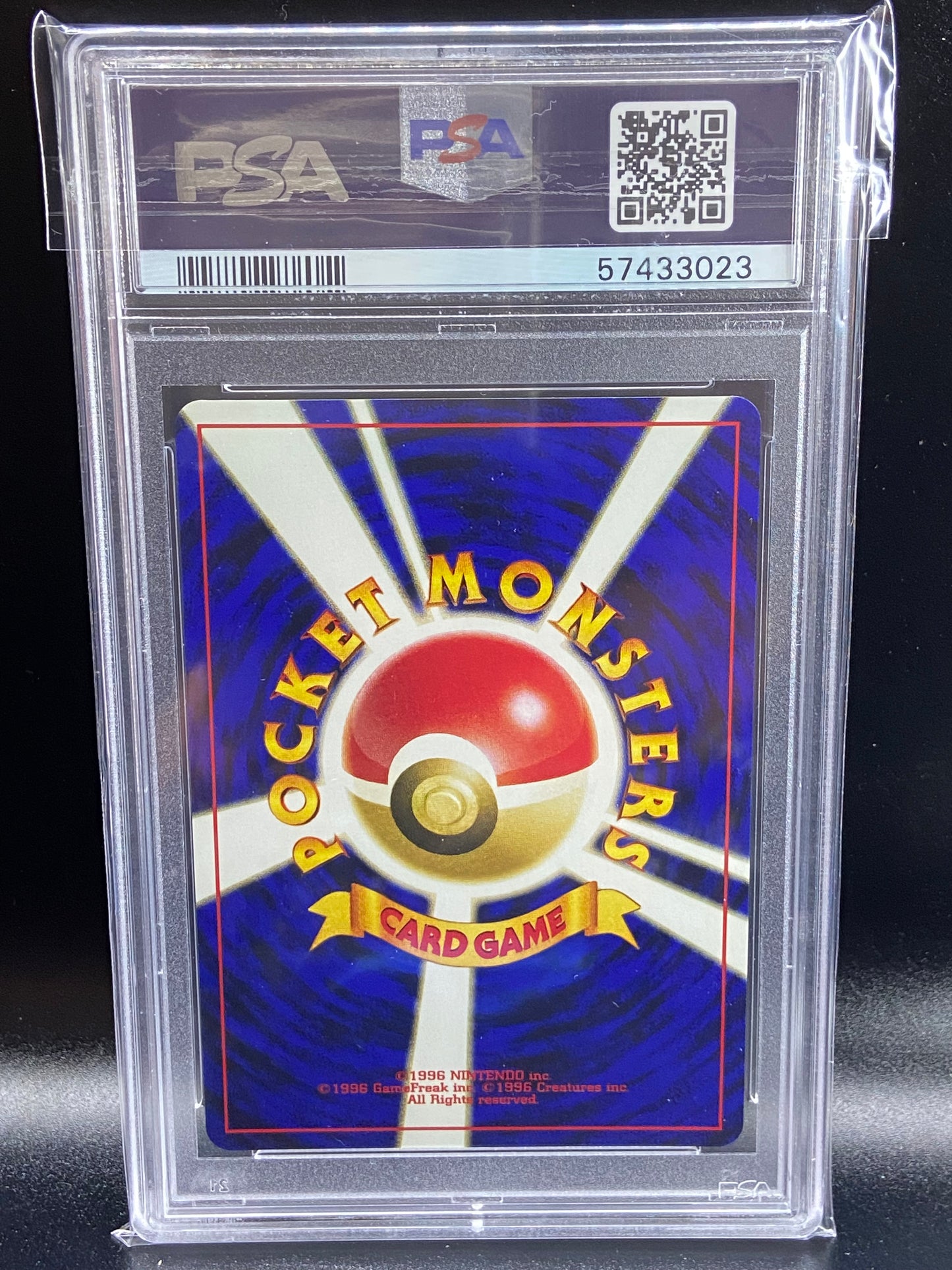 Charizard Reverse Holo Japanese Neo 2 Promo PSA 9