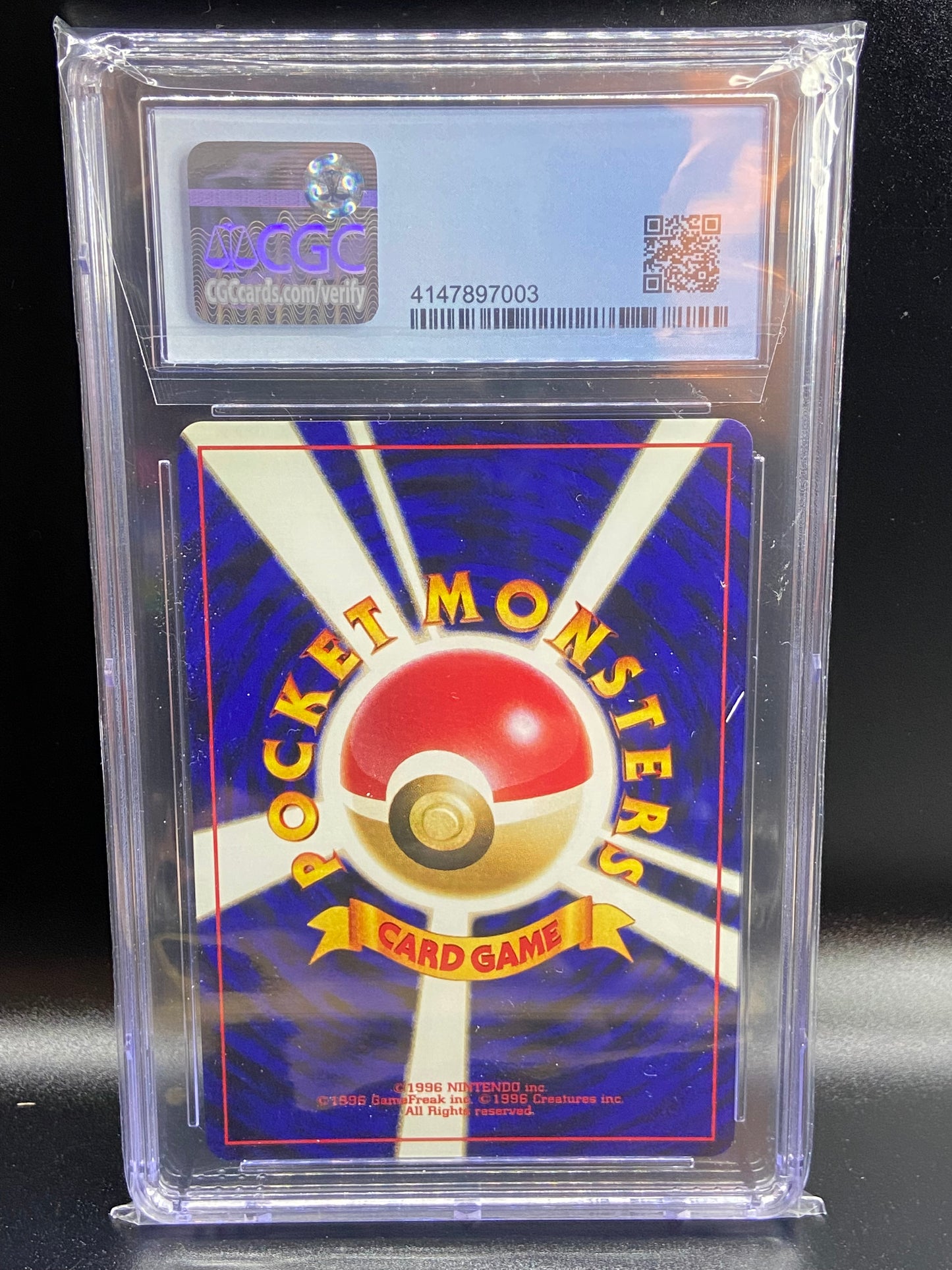 Raikou Awakening Legends Neo Revelation Holo Japanese CGC 9