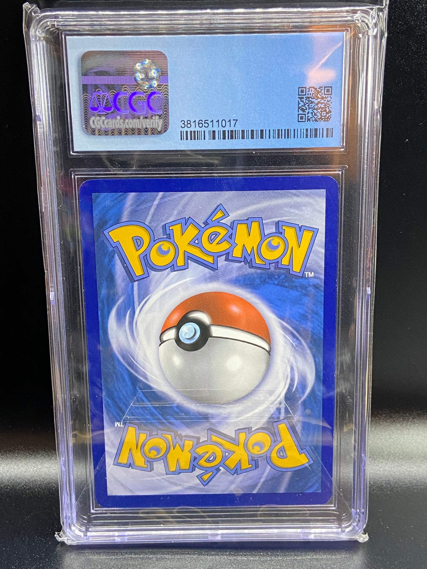 Blastoise EX Black Star Promos XY122 Subgrades CGC 8