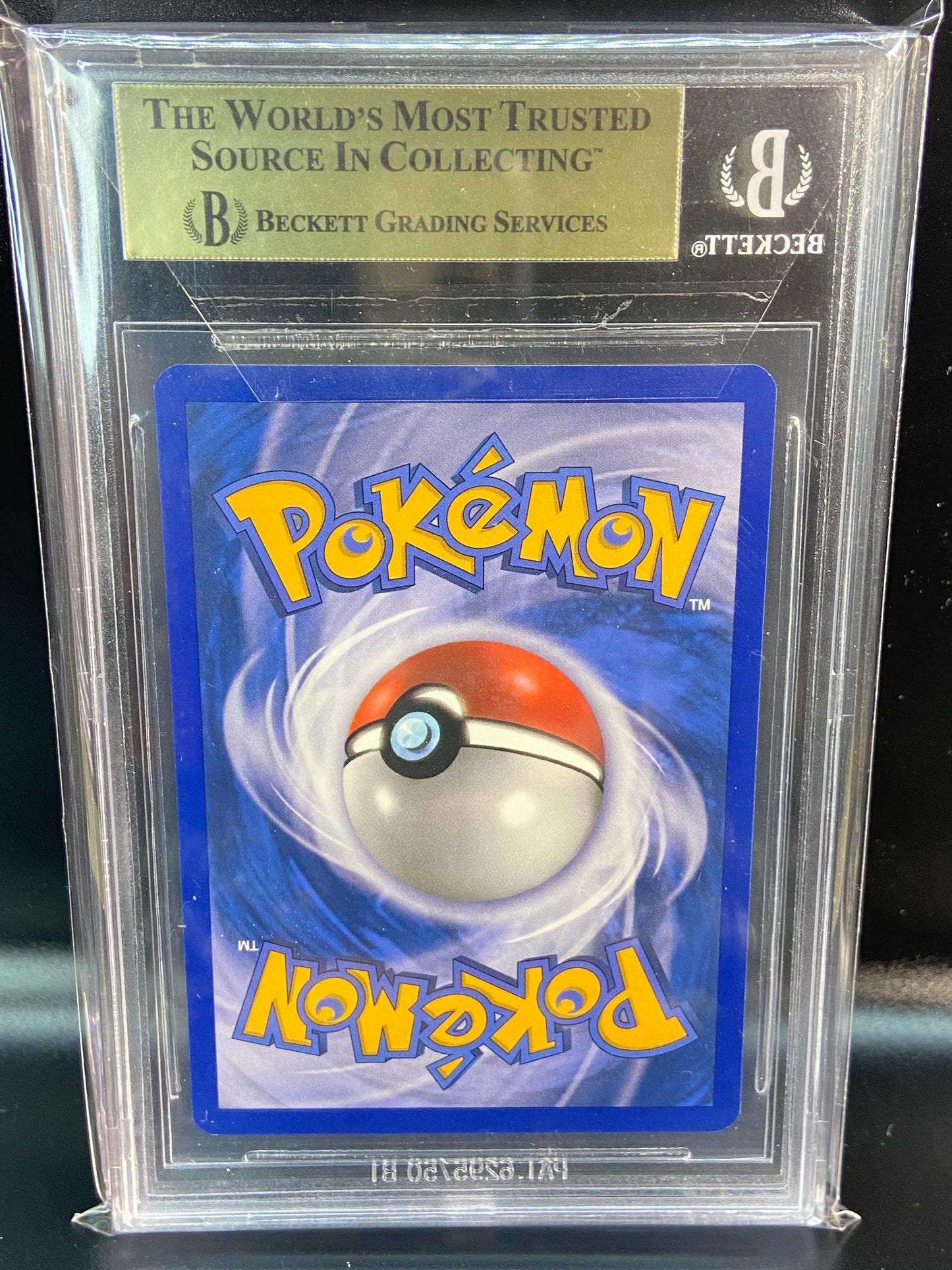 Poliwag Unleashed Reverse Holo Staff Prerelease 58/95 BGS 9.5