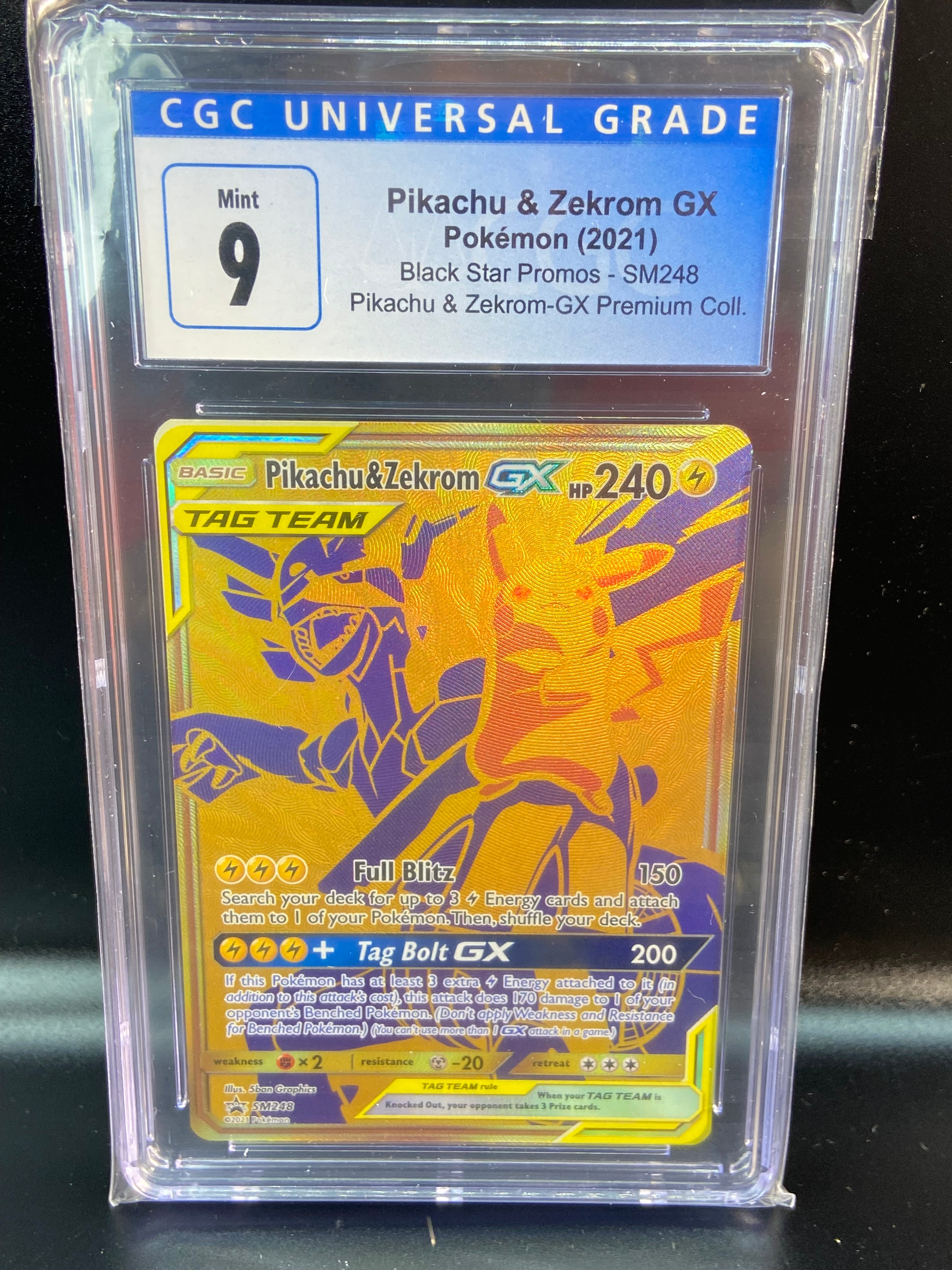 Pikachu & Zekrom GX - SM248