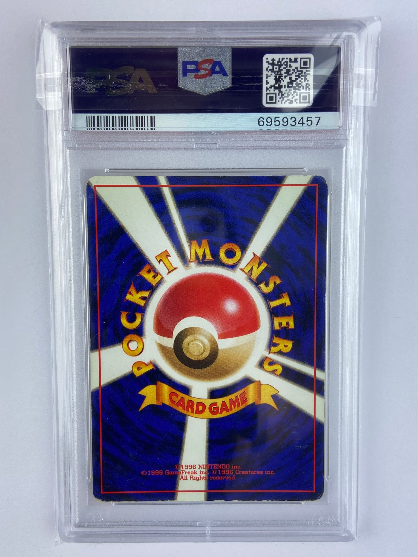 Zapdos Base Set Holo Japanese PSA 2