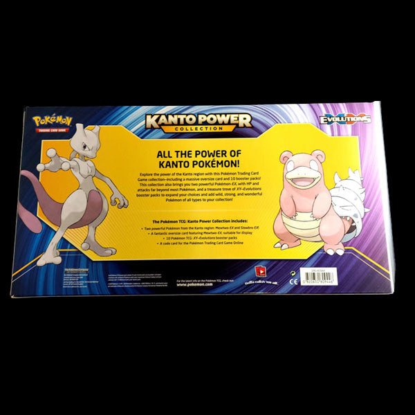 Pokemon TCG: X & Y - Kanto Power Collection Box (Mewtwo EX & Slowbro EX)