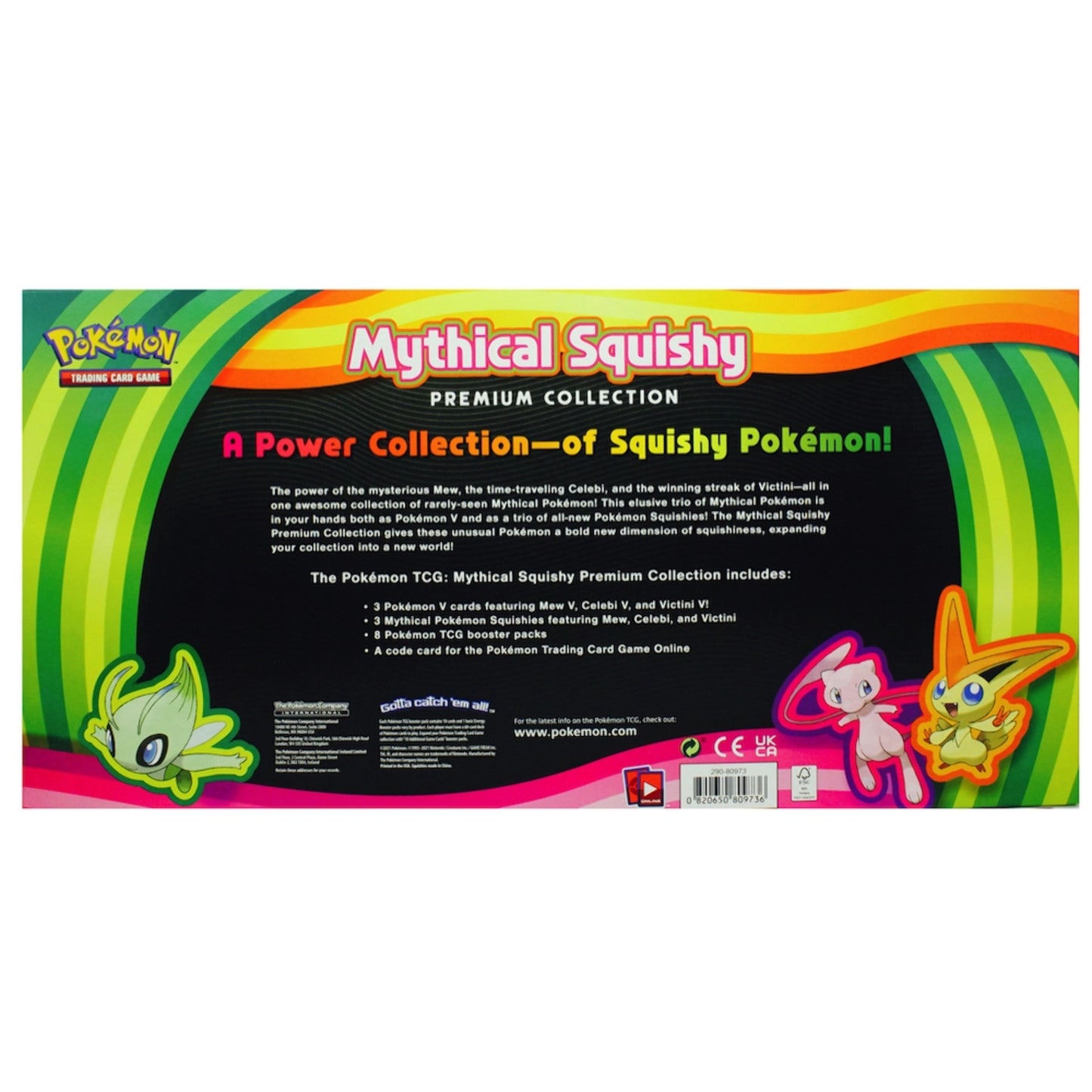 Pokemon TCG: Mythical Squishy Premium Collection Box