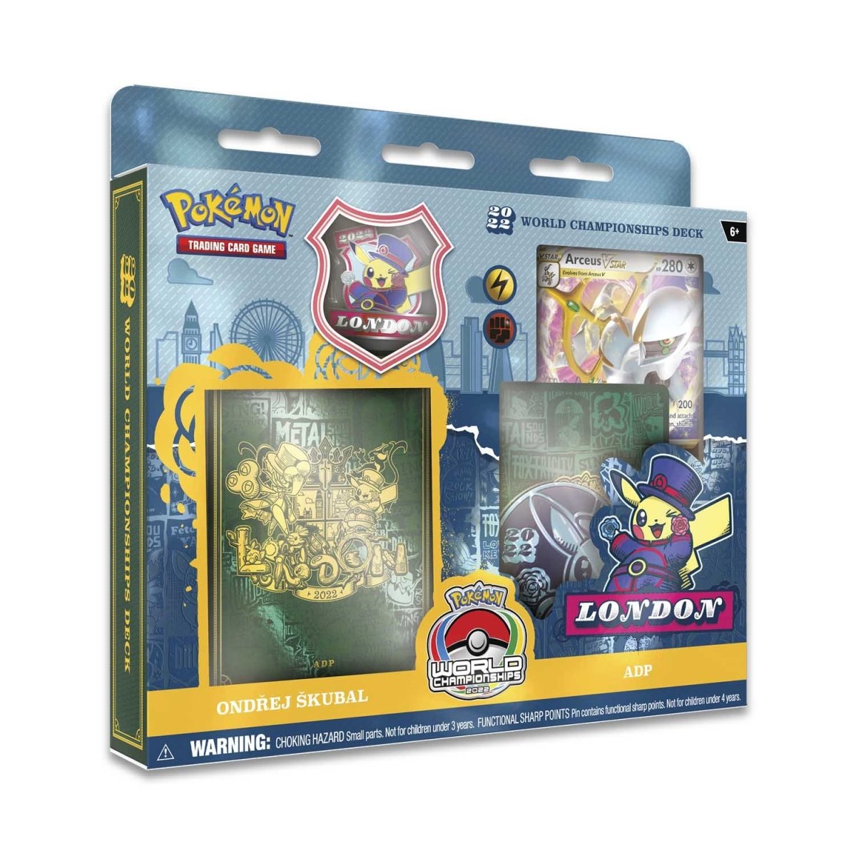 Pokemon TCG: 2022 London World Championships Deck (Ondrej Skubal, ADP) TBC Games Pokemon TCG: 2022 London World Championships Deck (Ondrej Skubal, ADP) TBC Games