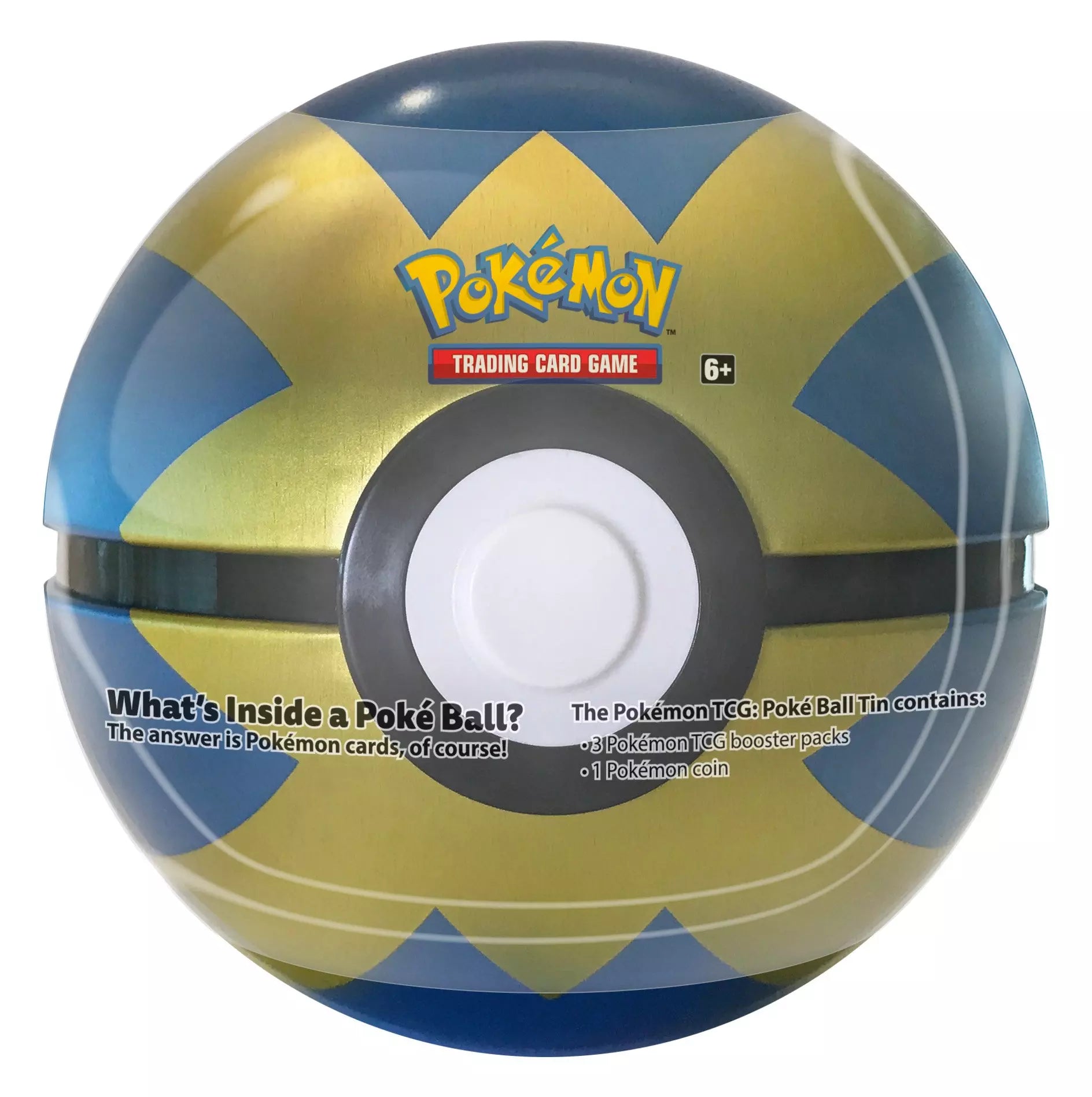 pokemon pokeball booster packs Pokemon TCG: 2022 Poke Ball Tin (Quick Ball) – TBC Games