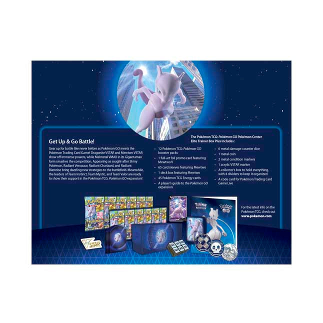 Pokemon TCG: Sword & Shield - Pokemon GO Pokemon Center Elite Trainer Box Plus