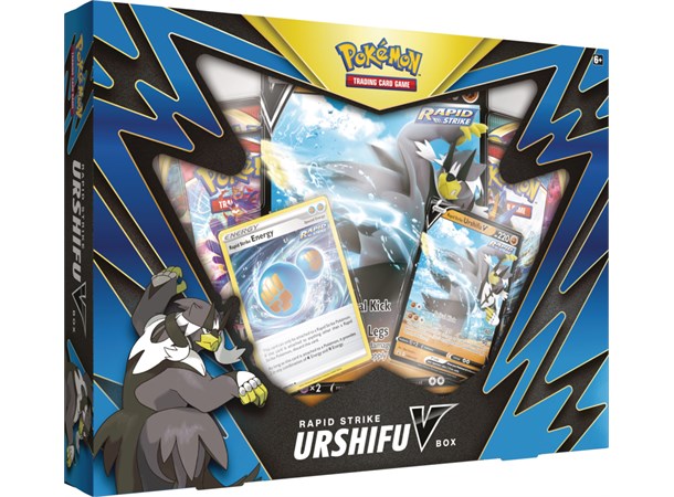 Pokemon TCG: Sword & Shield - Rapid Strike Urshifu V Collection Box