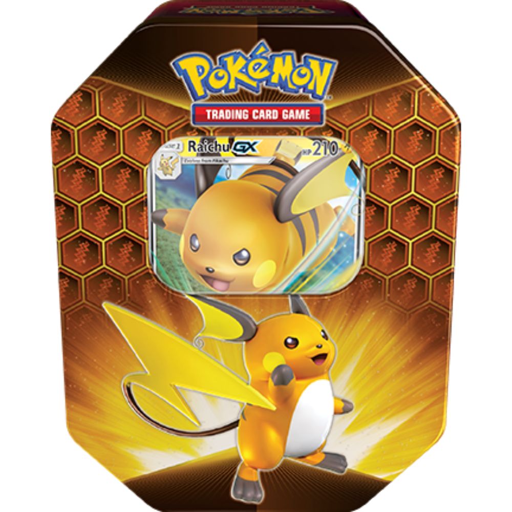 Pokemon TCG: Sun & Moon – Hidden Fates Tin (Raichu)