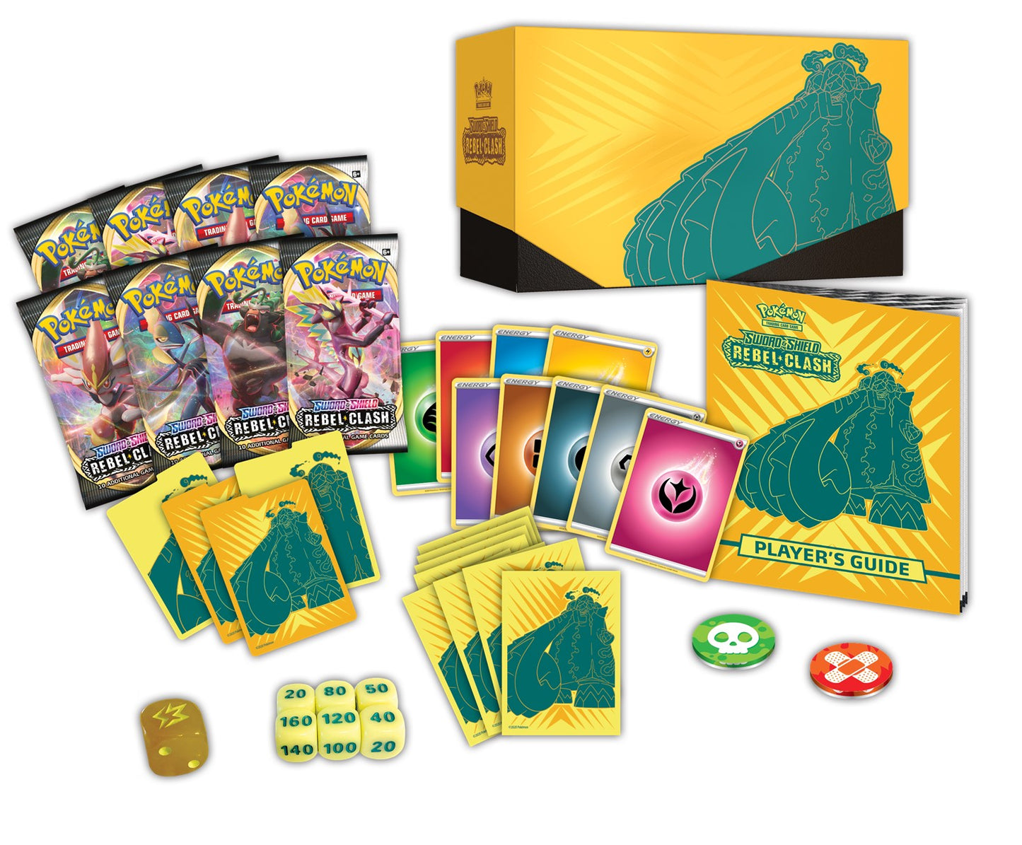 Pokemon TCG: Sword & Shield - Rebel Clash Elite Trainer Box
