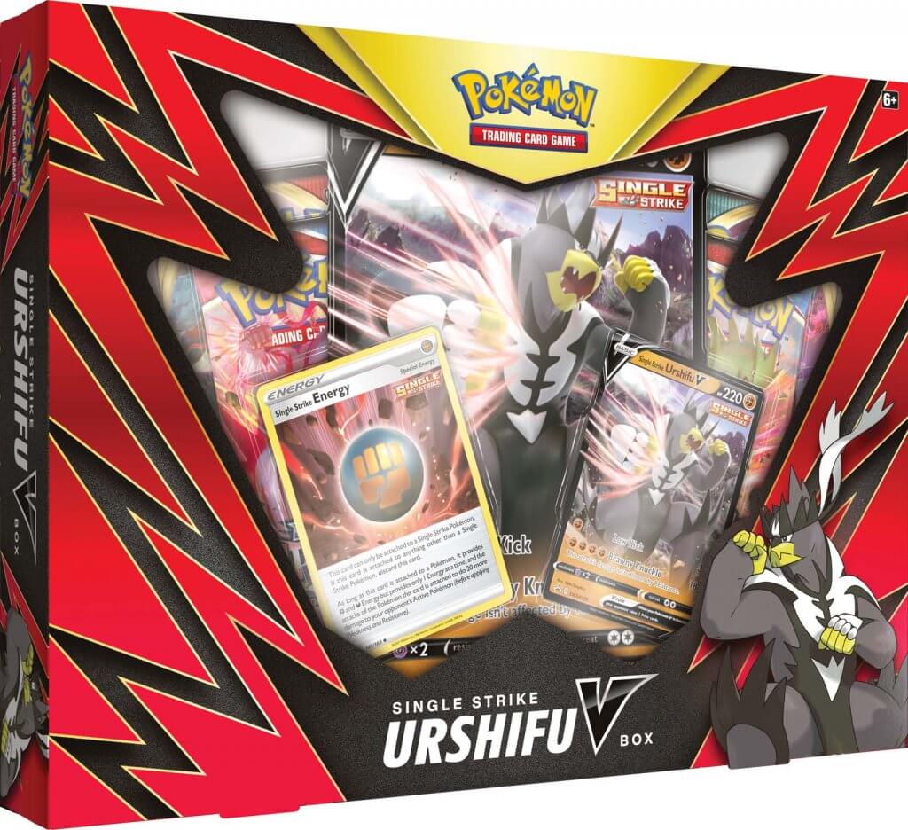 Pokemon TCG: Sword & Shield - Single Strike Urshifu V Collection Box
