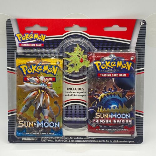 Pokemon TCG: Sun & Moon - 2-Pack Blister - M Tyranitar Pin TBC Games Pokemon TCG: Sun & Moon - 2-Pack Blister - M Tyranitar Pin TBC Games