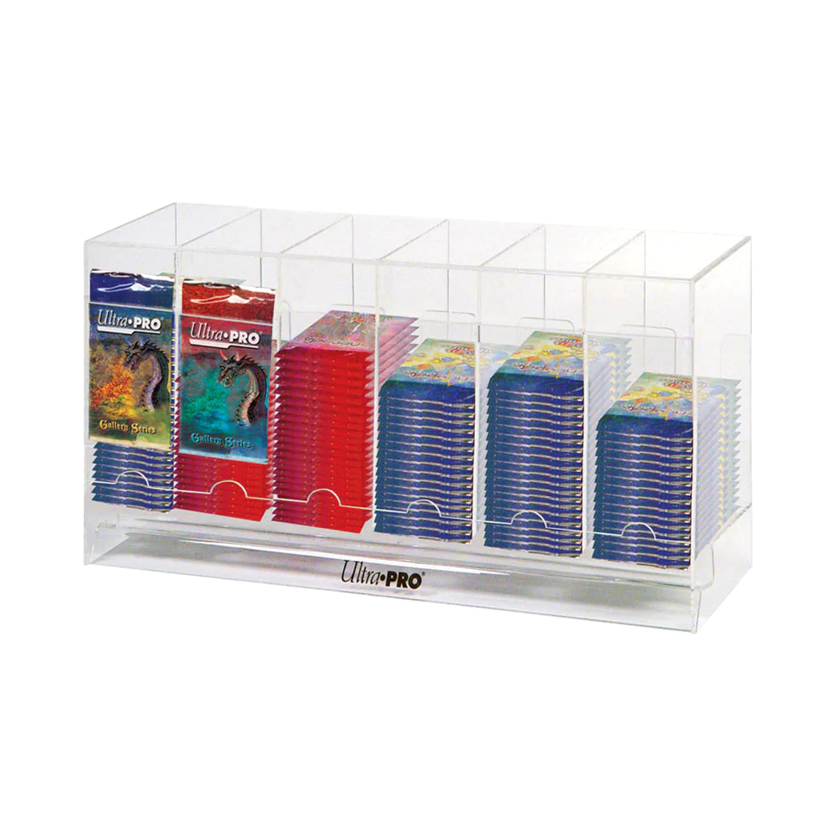 Ultra Pro: Clear Acrylic 6 Slot Booster Pack Dispenser Pokemon Yugioh TBC Games Ultra Pro: Clear Acrylic 6 Slot Booster Pack Dispenser Pokemon Yugioh TBC Games