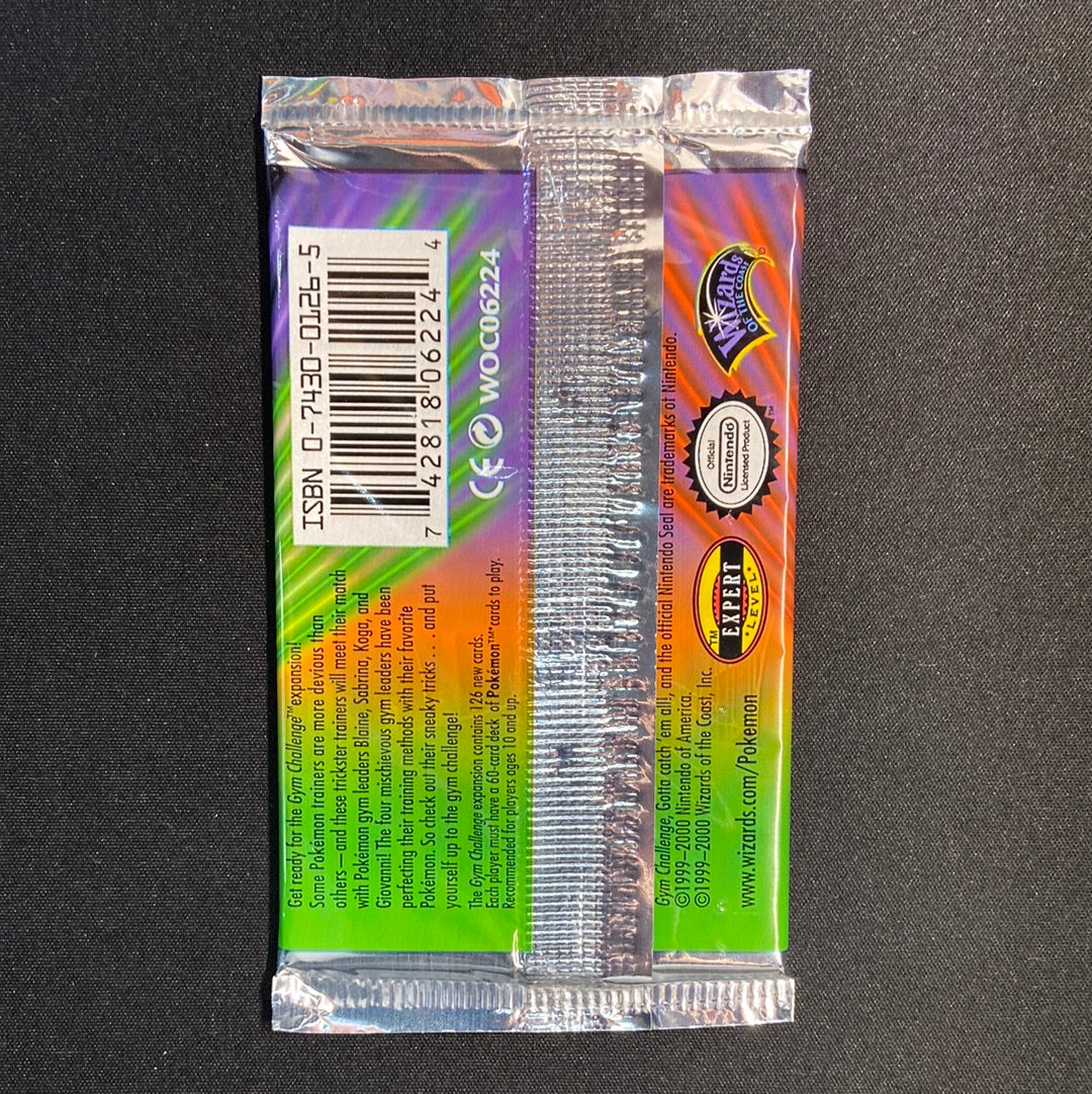 Pokemon TCG: Gym Challenge 1st Edition Booster Pack (Koga)