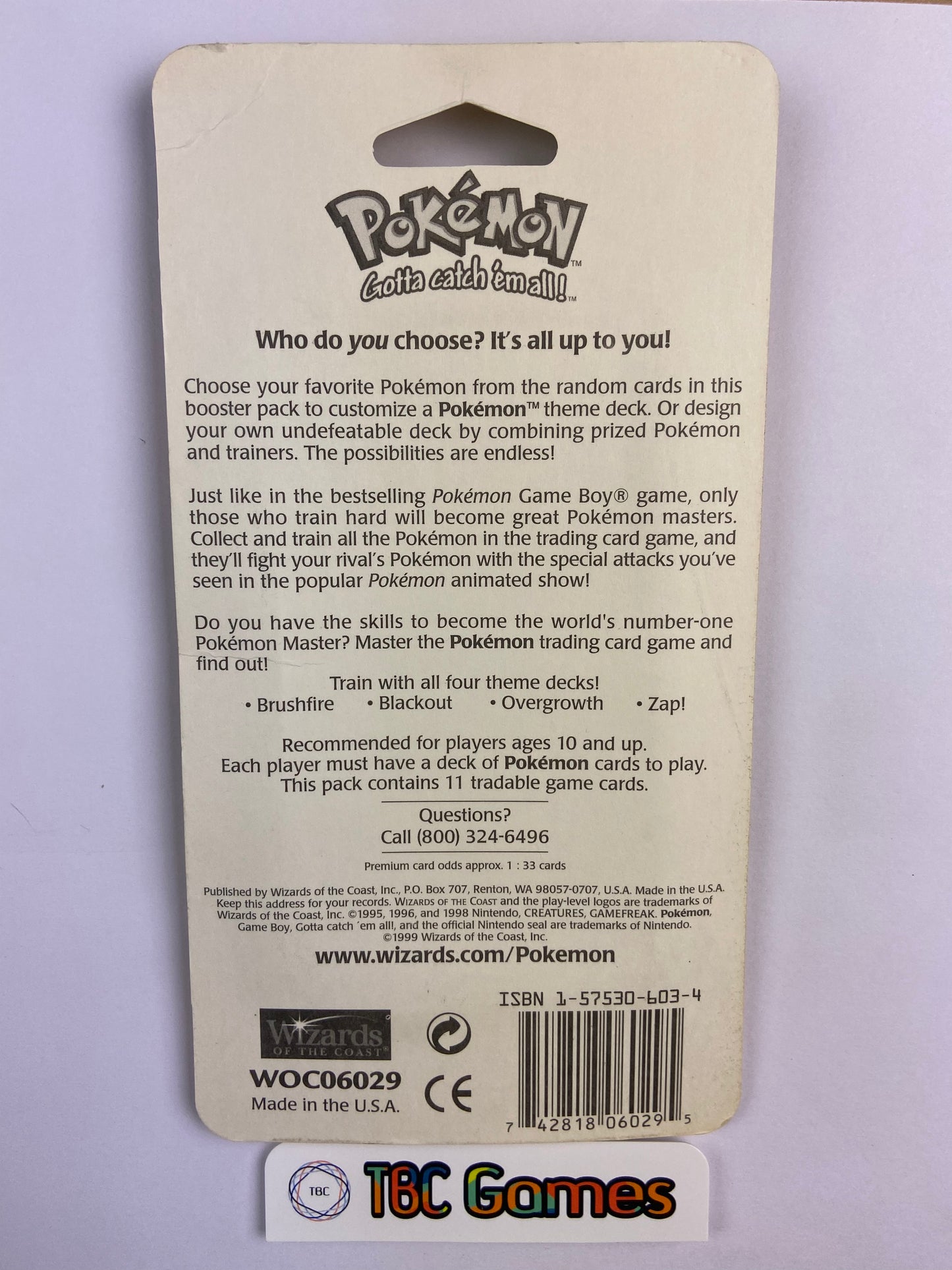 Pokemon TCG: Base Set Unlimited Blister Booster Pack Sealed (Charizard)