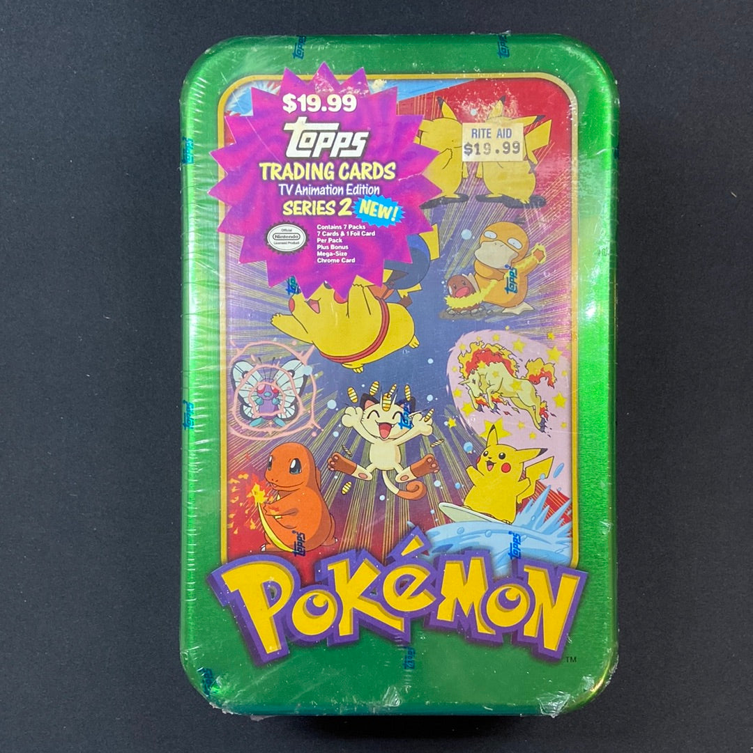 Pokemon TCG: Topps TV Animation Series 2 Tin (Pikachu & Friends) Pokemon TCG: Topps TV Animation Series 2 Tin (Pikachu & Friends)