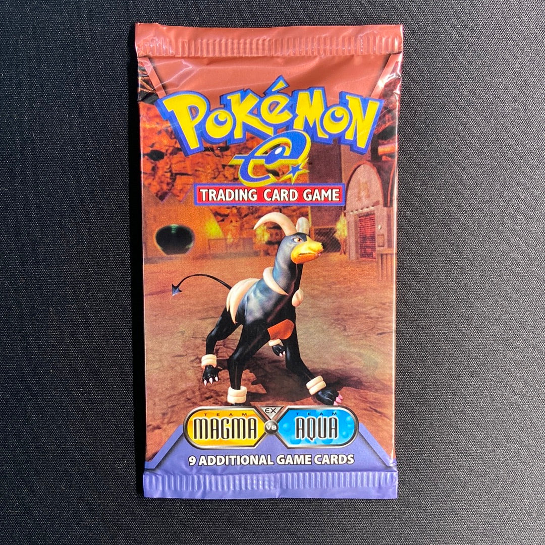 Pokemon TCG: EX Team Magma vs. Team Aqua Booster Pack (Houndoom) Pokemon TCG: EX Team Magma vs. Team Aqua Booster Pack (Houndoom)
