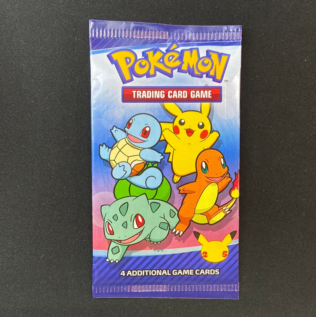 Pokemon TCG: 2021 McDonald's 25th Anniversary Booster Pack Pokemon TCG: 2021 McDonald's 25th Anniversary Booster Pack