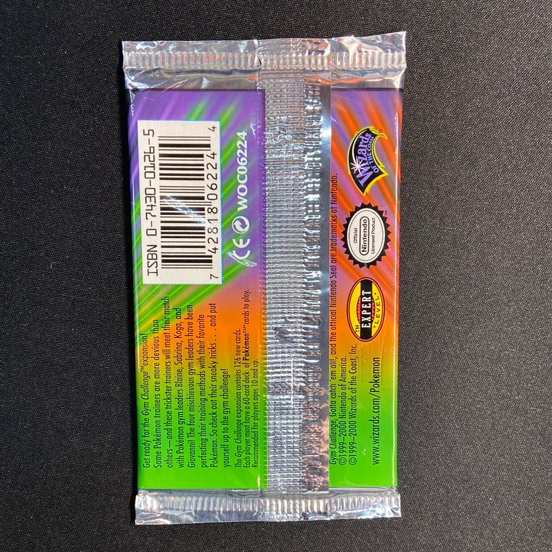 Pokemon TCG: Gym Challenge 1st Edition Booster Pack (Sabrina)