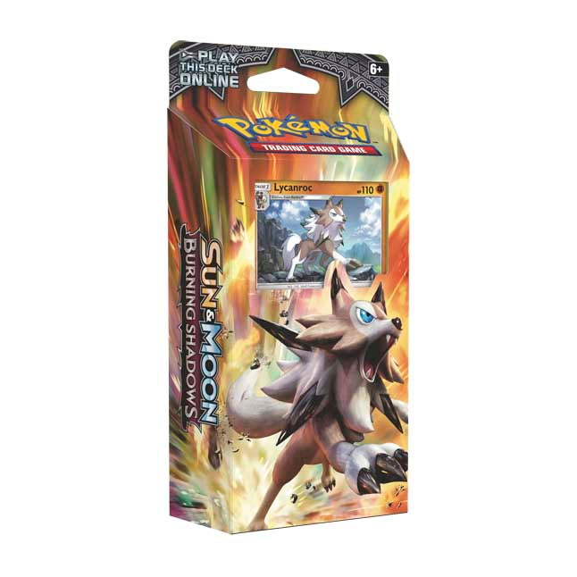 Pokemon TCG: Sun & Moon - Burning Shadows Rock Steady Theme Deck (Lycanroc)