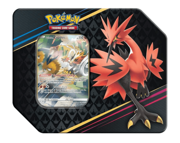 Pokemon TCG: Sword & Shield - Crown Zenith Tin (Galarian Zapdos)
