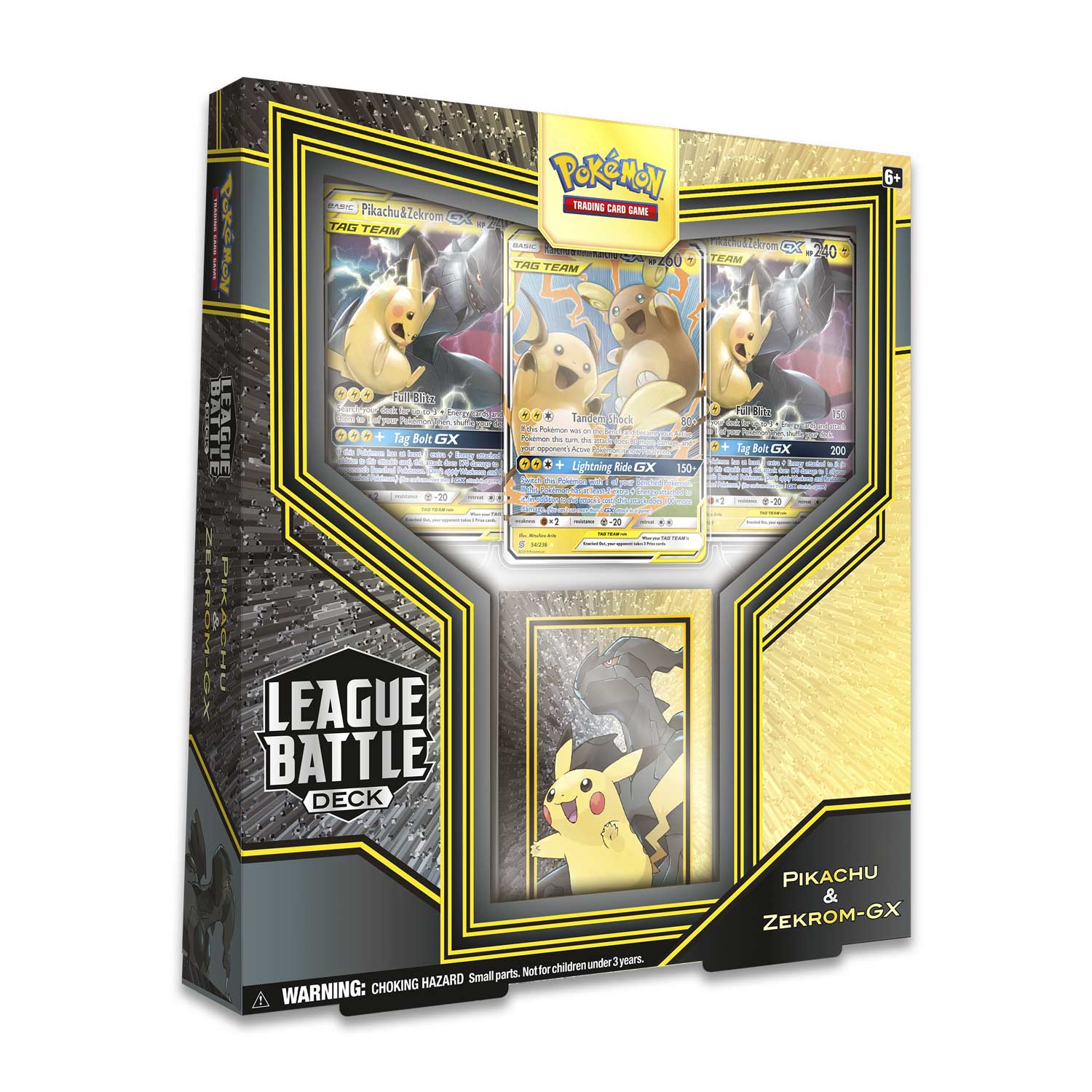 Pokemon TCG: League Battle Deck - Pikachu & Zekrom GX TBC Games Pokemon TCG: League Battle Deck - Pikachu & Zekrom GX TBC Games