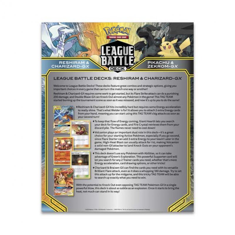 Pokemon TCG: League Battle Deck - Reshiram & Charizard GX