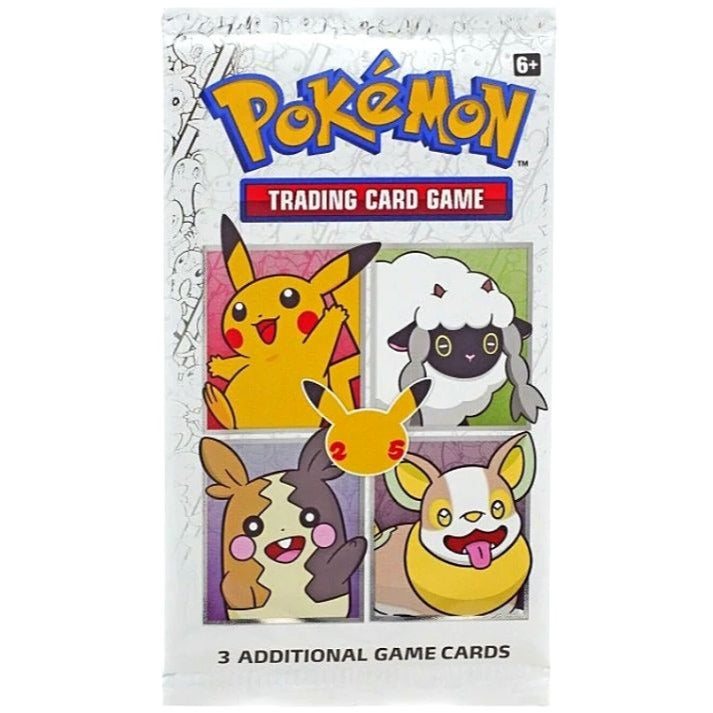 Pokemon TCG: General Mills Cereal 25th Anniversary Booster Pack TBC Games Pokemon TCG: General Mills Cereal 25th Anniversary Booster Pack TBC Games