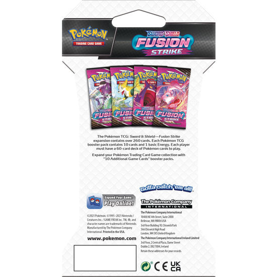 Pokemon TCG: Sword & Shield - Fusion Strike Sleeved Booster Pack