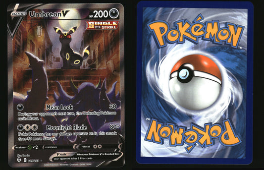 [NM] Umbreon V Evolving Skies Alt Art #189