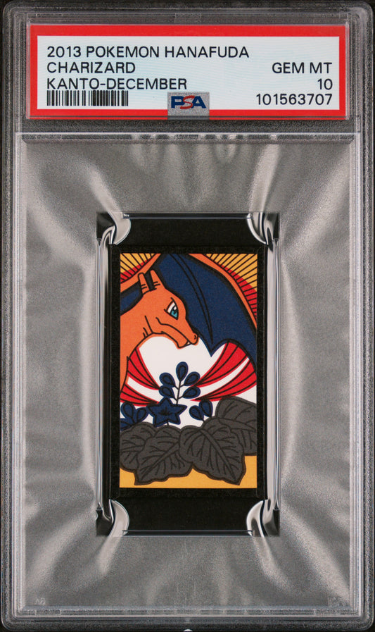 Charizard 2013 Hanafuda Kanto December Japanese PSA 10