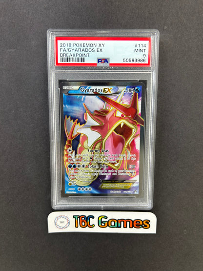 Gyarados EX Breakpoint 114/122 PSA 9